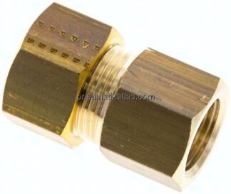 Aufschraub-Klemmringverschraubung G 3/8"-15 (M20x1,5)mm, Messing