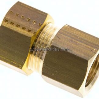 Aufschraub-Klemmringverschraubung G 3/8"-15 (M20x1,5)mm, Messing