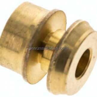 Reduziereinsatz f. Klemmringverschraub. 14mm-6 (M10x1)mm, Messing