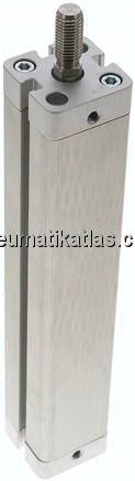 Kompaktzylinder, doppeltwirkend, Kolben 20mm, Hub 160mm