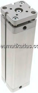 Kompaktzylinder, doppeltwirkend, Kolben 40mm, Hub 160mm