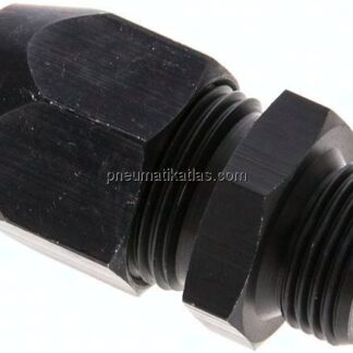 Gerade Verschraubung G 3/8"-14x8mm, Aluminium