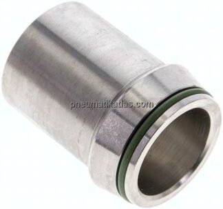 Anschweißnippel 38 x 3mm, 1.4571