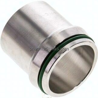 Anschweißnippel 42 x 3mm, 1.4571