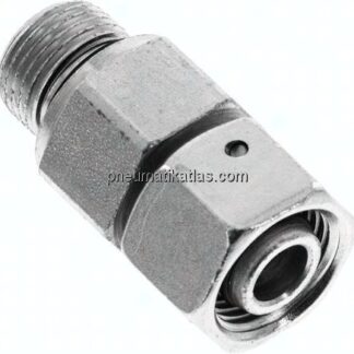 Einstellb. Schneidringverschr. G 3/8"-12 L, Stahl verzinkt