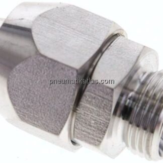 Gerade Verschraubung G 1/2"-20x13mm, 1.4571