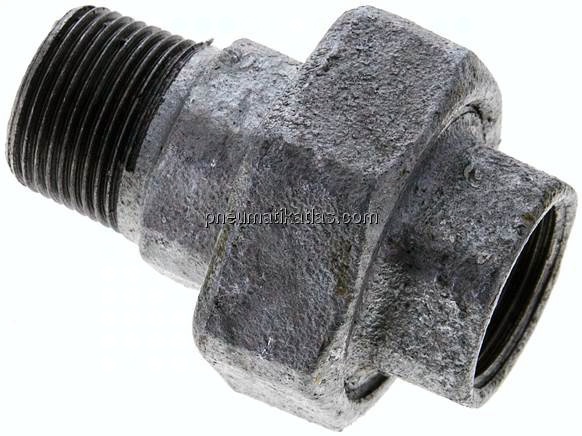 Verschraubung flach dichtend Rp/R 3/4" (IG/AG)