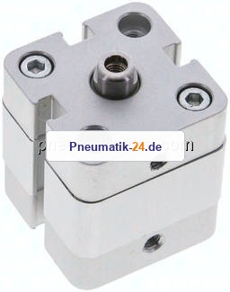 Kompaktzylinder, einfachwirkend, Kolben 25mm, Hub 5mm