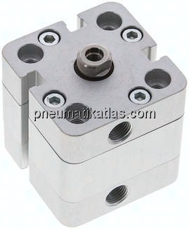 Kompaktzylinder, einfachwirkend, Kolben 32mm, Hub 5mm