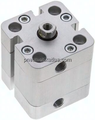 Kompaktzylinder, einfachwirkend, Kolben 32mm, Hub 10mm
