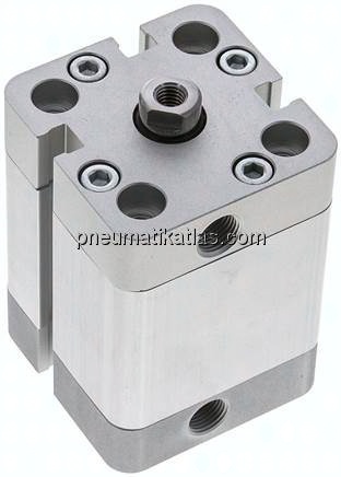 Kompaktzylinder, einfachwirkend, Kolben 32mm, Hub 25mm
