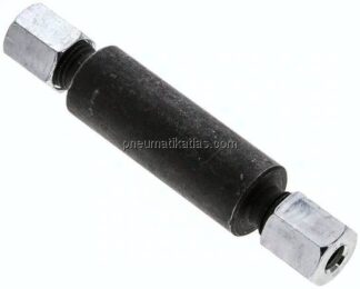 Schott-Anschweißverschraubung 6 L (M12x1,5), Stahl phosphatiert