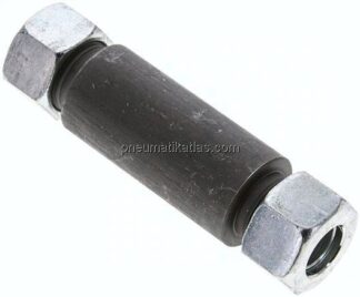 Schott-Anschweißverschraubung 15 L (M22x1,5), Stahl phosphatiert