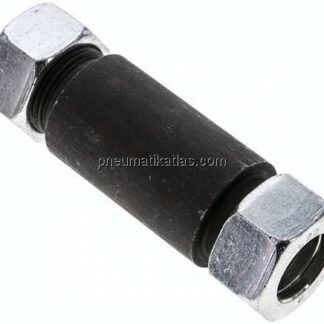 Schott-Anschweißverschraubung 22 L (M30x2), Stahl phosphatiert