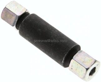 Schott-Anschweißverschraubung 8 S (M16x1,5), Stahl phosphatiert