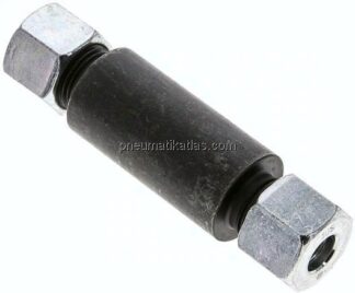 Schott-Anschweißverschraubung 10 S (M18x1,5), Stahl phosphatiert