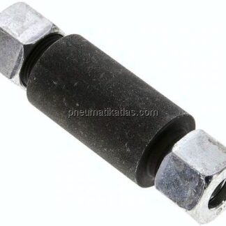 Schott-Anschweißverschraubung 12 S (M20x1,5), Stahl phosphatiert