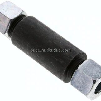 Schott-Anschweißverschraubung 14 S (M22x1,5), Stahl phosphatiert