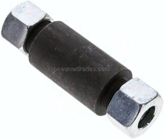 Schott-Anschweißverschraubung 16 S (M24x1,5), Stahl phosphatiert
