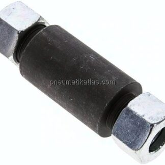 Schott-Anschweißverschraubung 16 S (M24x1,5), Stahl phosphatiert