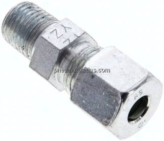 Gerade Schneidringverschr. NPT 1/4"-8 S (M16x1,5), Stahl verzinkt