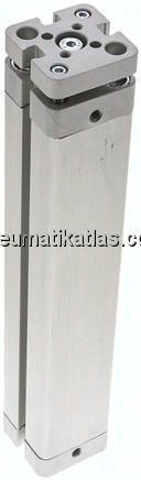 Kompaktzylinder, doppeltwirkend, Kolben 20mm, Hub 160mm