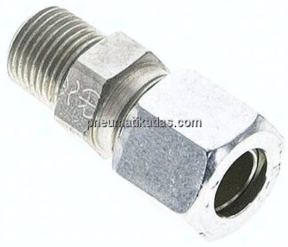 Gerade Schneidringverschr. NPT 1/8"-8 LL (M12x1), Stahl verzinkt