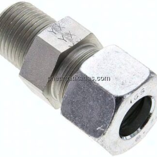 Gerade Schneidringverschr. NPT 1/2"-16 S (M24x1,5), Stahl verzinkt