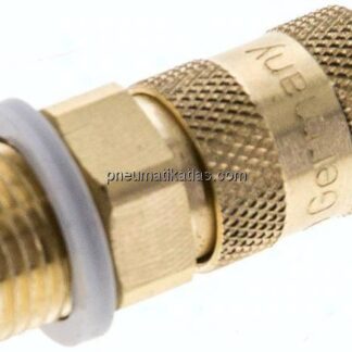 Kupplungsdose (NW2,7) G 1/8"(AG), Messing