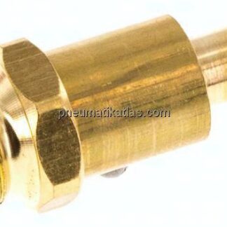 Kupplungsstecker (NW2,7) G 1/8"(AG), Messing