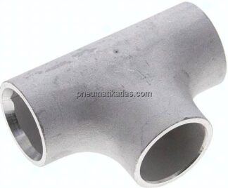 T-Stück 33,7x2,6mm, 1.4541 geschweißt, EN 10253 Typ A (DIN 2615)