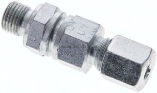 Hydraulik-Rückschlagventil 6 S (M14x1,5)-G 1/4", Stahl verzinkt