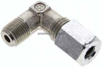 Winkel-Schneidringverschraub. NPT 1/8"-6 L (M12x1,5), Stahl verzinkt