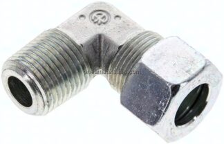Winkel-Schneidringverschraub. NPT 1/2"-15 L (M22x1,5), Stahl verzinkt
