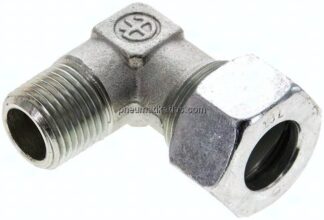 Winkel-Schneidringverschraub. NPT 1/2"-18 L (M26x1,5), Stahl verzinkt