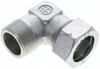 Winkel-Schneidringverschraub. NPT 1-1/4"-35 L (M45x2), Stahl verzinkt