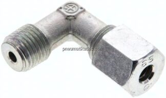 Winkel-Schneidringverschraub. NPT 1/4"-6 S (M14x1,5), Stahl verzinkt