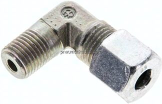 Winkel-Schneidringverschraub. NPT 1/4"-8 S (M16x1,5), Stahl verzinkt