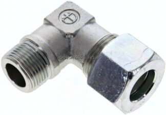 Winkel-Schneidringverschraub. NPT 3/4"-20 S (M30x2), Stahl verzinkt