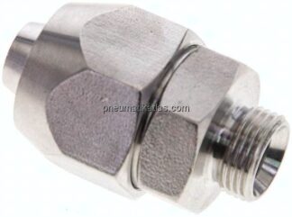 Gerade Verschraubung G 3/8"-20x13mm, 1.4571