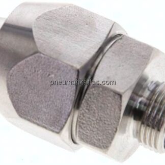 Gerade Verschraubung G 3/8"-20x13mm, 1.4571