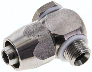 Winkel-Verschraubung G 1/4"-15x9mm, 1.4571