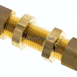 Schott-Klemmringverschraubung 5 (M10x1)mm, Messing