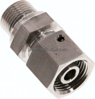 Einstellb. Schneidringverschr. G 3/8"-10 S, 1.4571