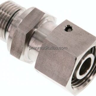 Einstellb. Schneidringverschr. G 3/8"-12 S, 1.4571