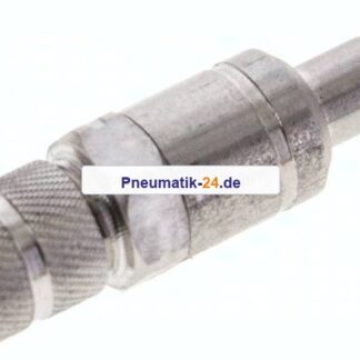 Kupplungsstecker (NW2,7) 4,3x3mm Schlauch, 1.4404