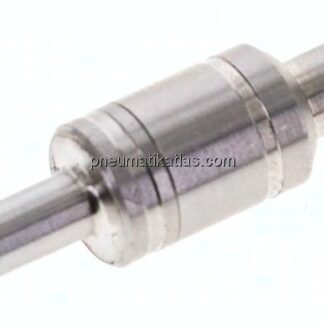 Kupplungsstecker (NW2,7) 4mm Schlauch, 1.4404