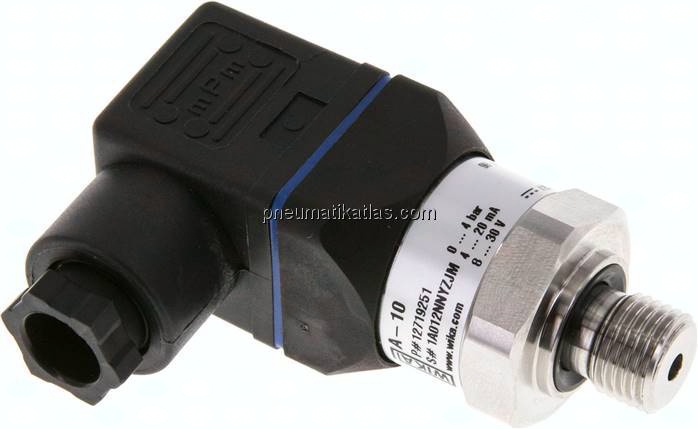 Druckmessumformer 0 - 4 bar (0,5% BFSL), G 1/4" AG