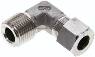 Winkel-Schneidringverschraub. NPT 1/2"-12 L (M18x1,5), 1.4571