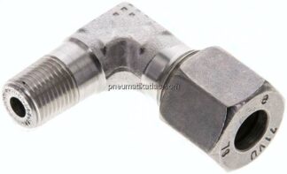 Winkel-Schneidringverschraub. NPT 1/8"-8 L (M14x1,5), 1.4571